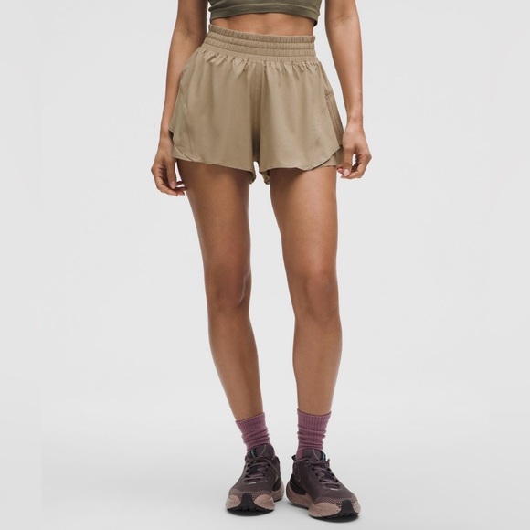Lululemon Shake It Out High-Rise Running Short 2.5" Sheer Oak - Picture 2 of 6